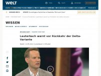 Bild zum Artikel: Lauterbach warnt vor Rückkehr der Delta-Variante