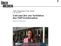Bild zum Artikel: Und nun live zur Verlobten des FDP-Vorsitzenden