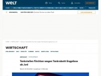 Bild zum Artikel: Tankstellen fürchten wegen Tankrabatt Engpässe ab Juni