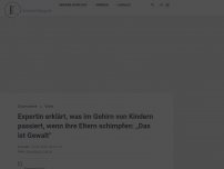 Bild zum Artikel: Expertin erklärt, was im Gehirn von Kindern passiert, wenn ihre Eltern schimpfen: „Das ist Gewalt“