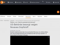 Bild zum Artikel: US-Behörde besorgt wegen Novavax-Impfstoff