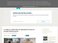 Bild zum Artikel: Er verdient es zu leben: Kater mit schmutzigem Fell wurde von besorgten Menschen gerettet