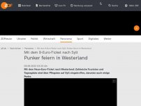 Bild zum Artikel: Punker feiern in Westerland