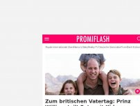 Bild zum Artikel: Zum britischen Vatertag: Prinz William teilt Foto mit Kids