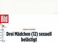 Bild zum Artikel: Im Kaufbeurer Freibad - Drei Mädchen (12) sexuell belästigt