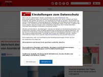 Bild zum Artikel: ARD-Deutschlandtrend: Mehrheit der Deutschen für längere...