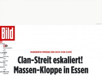 Bild zum Artikel: Hunderte Beteiligte prügelten sich  - Clan-Streit eskaliert! Massen-Kloppe in Essen