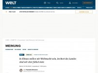 Bild zum Artikel: In Elmau wollen wir Weltmacht sein, im Rest des Landes sind wir ein failed state