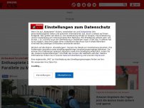 Bild zum Artikel: Unfassbare Tat am helllichten Tag - Mann legt abgetrennten Kopf vor Bonner Landgericht ab