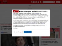 Bild zum Artikel: Dubiose Spendensammlungen - Querdenker-Boss Michael Ballweg verhaftet! Es geht um Geldwäsche und Betrug