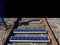 Bild zum Artikel: Erneuerbare Energien: Deutsche Bahn: Solarzellen in den Gleisen könnten so viel Strom wie fünf Atomkraftwerke erzeugen