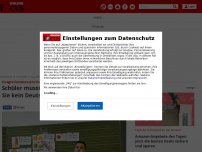 Bild zum Artikel: Integrationsklasse in Hamburg: Schüler mussten 10 Cent Strafe...