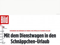 Bild zum Artikel: Der Senat gönnt sich was - Mit dem Dienstwagen auch in den Urlaub