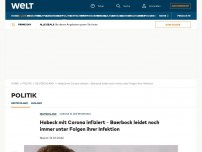 Bild zum Artikel: Baerbock leidet noch immer unter Folgen der Corona-Infektion