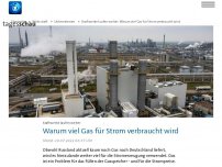 Bild zum Artikel: Anhaltend hohe Stromproduktion mit Gas wird zum Problem