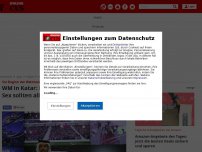 Bild zum Artikel: Vor Beginn der Weltmeisterschaft: WM in Katar: Diese Verbote...