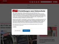 Bild zum Artikel: Nachfrage nach Tischen ist hoch: Ab 17 Uhr verboten: Restaurant...