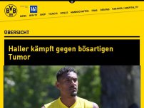 Bild zum Artikel: Haller kämpft gegen bösartigen Tumor