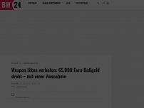 Bild zum Artikel: Wespen töten verboten: 65.000 Euro Bußgeld droht – mit einer Ausnahme