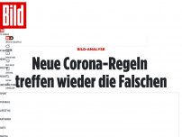 Bild zum Artikel: BILD-Analyse - Neue Corona-Regeln treffen wieder die Falschen