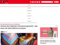Bild zum Artikel: Die FOCUS-Kolumne von Jan Fleischhauer - Einmal den falschen Vornamen genannt - das kann Sie bald 2500 Euro kosten