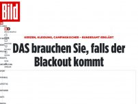 Bild zum Artikel: Kerzen und Kleidung – Bundesamt erklärt - DAS brauchen Sie, falls der Blackout kommt