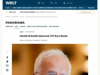 Bild zum Artikel: Harald Schmidt bekommt 272 Euro Rente