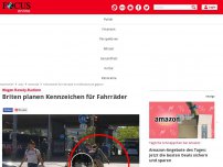 Bild zum Artikel: Wegen Rowdy-Radlern: Briten planen Kennzeichen für Fahrräder