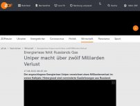 Bild zum Artikel: Uniper macht über zwölf Milliarden Verlust