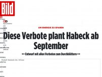 Bild zum Artikel: Um Energie zu sparen - Habeck will offene Ladentüren verbieten