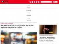 Bild zum Artikel: Saftige Erhöhungen drohen: Nach Neun-Euro-Ticket kommt der...