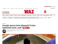 Bild zum Artikel: Haushalt: Energie sparen beim Abwasch? Erstes Spülmittel wirkt „kalt“