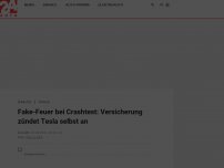 Bild zum Artikel: Tesla im Crashtest: Akku und Gewicht erhöhen Risiko bei Elektroautos