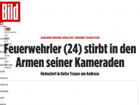 Bild zum Artikel: Biker wurde nur 24 Jahre alt - Feuerwehrler stirbt in den Armen seiner Kameraden