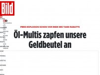 Bild zum Artikel: Preis-Anstieg vor Ende des Tank-Rabatts - Öl-Multis zapfen unsere Geldbeutel an