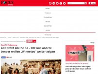 Bild zum Artikel: Nach TV-Verbannung: ARD steht alleine da – ZDF und andere...