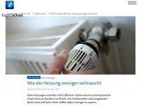 Bild zum Artikel: Wie sich der Energieverbrauch der Heizung senken lässt