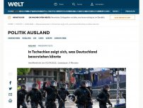 Bild zum Artikel: In Tschechien zeigt sich, was Deutschland bevor stehen könnte