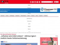 Bild zum Artikel: Die „René will Rendite“-Kolumne: „Inflation wird 2022 sinken“ -...