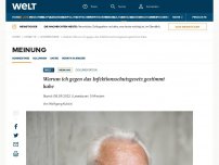 Bild zum Artikel: Warum ich gegen das Infektionsschutzgesetz gestimmt habe