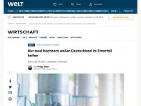 Bild zum Artikel: Nur zwei Nachbarn wollen Deutschland im Ernstfall helfen