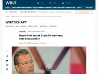 Bild zum Artikel: Hakle-Chef macht Staat für Insolvenz mitverantwortlich