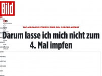 Bild zum Artikel: Top-Virologe Streeck über Corona-Herbst - Ich lasse mich nicht zum 4. Mal impfen