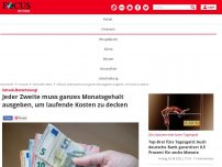 Bild zum Artikel: Unternehmen in Sorge - Mega-Inflation: Jeder zweite Deutsche muss komplettes Monatsgehalt ausgeben