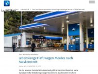 Bild zum Artikel: Lebenslange Haft wegen Mordes nach Maskenstreit an Tankstelle