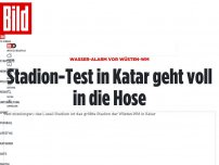 Bild zum Artikel: Wasser-Alarm vor Wüsten-WM - Stadion-Test in Katar geht voll in die Hose