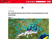 Bild zum Artikel: War es das mit dem Sommer?: Schneefall und Frost in...