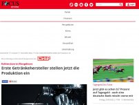 Bild zum Artikel: Kohlensäure ist Mangelware: Erste Getränkehersteller stellen...