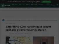 Bild zum Artikel: Bitter für E-Auto-Fahrer: Bald kommt euch der Stromer teuer zu stehen