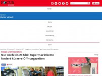 Bild zum Artikel: Energie- und Personalkrise - Nur noch bis 20 Uhr: Supermarktkette fordert kürzere Öffnungszeiten